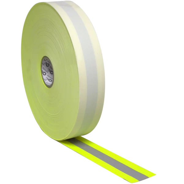 CINTA REFLECTIVA IGNÍFUGA 2″ AMARILLA