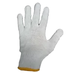GUANTE CAROLINA BLANCO CON PUNTOS PVC