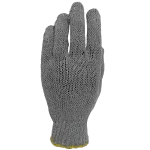 GUANTE CAROLINA GRIS CON PUNTOS PVC