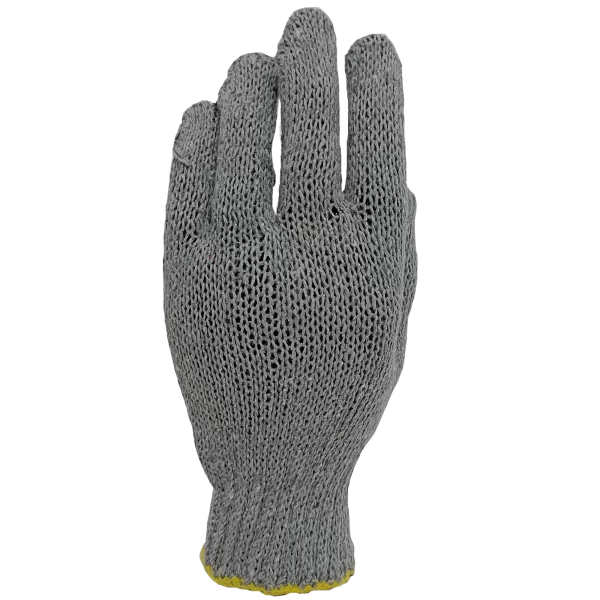 GUANTE CAROLINA GRIS CON PUNTOS PVC