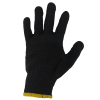 GUANTE CAROLINA NEGRO CON PUNTOS PVC