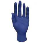 GUANTE DE NITRILO AZUL INTOOL DESCARTABLE